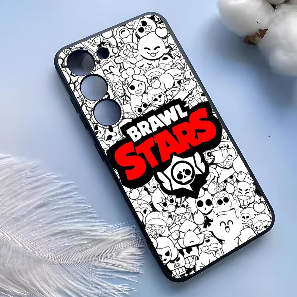 B-BrawlS S-Sta-rs Handyhülle Für Samsung S25 Ultra S24 S23 S22 S21 S20 Plus Fe Galaxy A54 A53 A34 A25 Silikonhülle Samsung S21 Ultra
