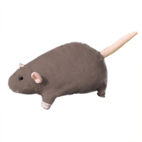 Großes Maus Plüschtier Realistische Ratte Stofftier Niedliches Maus Plüschtier für Streiche Gags Einzigartiges Geschenk für Nagetierliebhaber 90 cm braun