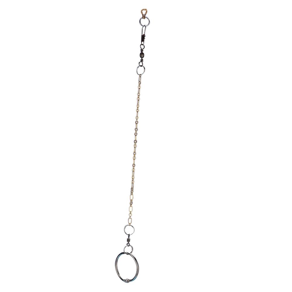 Edelstahl Pet Vögel Papagei Fuß Kette Fußkettchen Trainingsgeschirr (Nymphicus hollandicus)