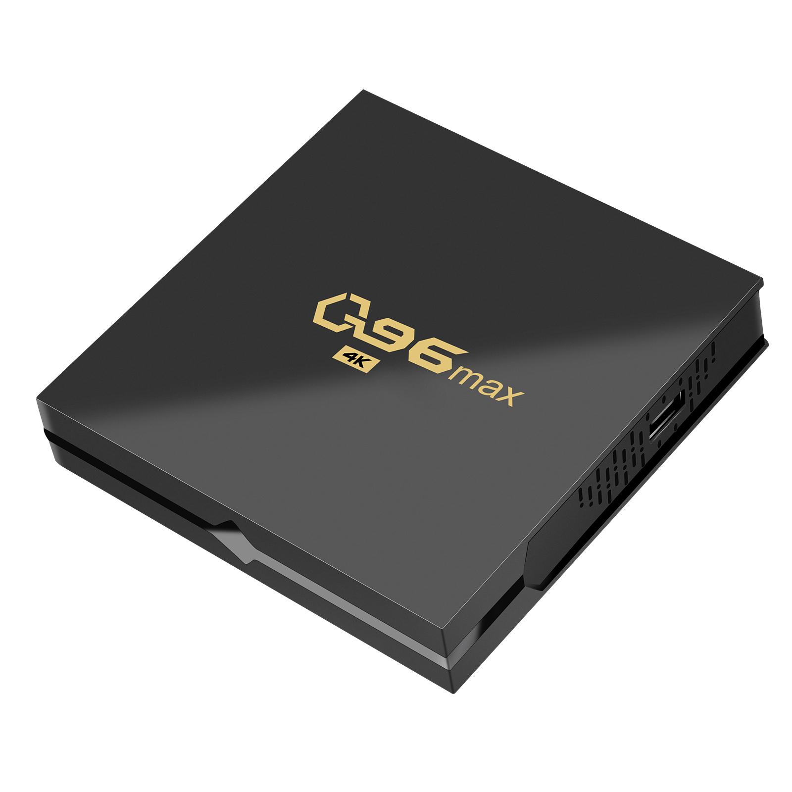 Q96 Max Android 7.1 TV-Box Heim-Smart-Player Amlogic S905 Quad Core 64Bit H.265 UHD 4K Media Player AU Plug