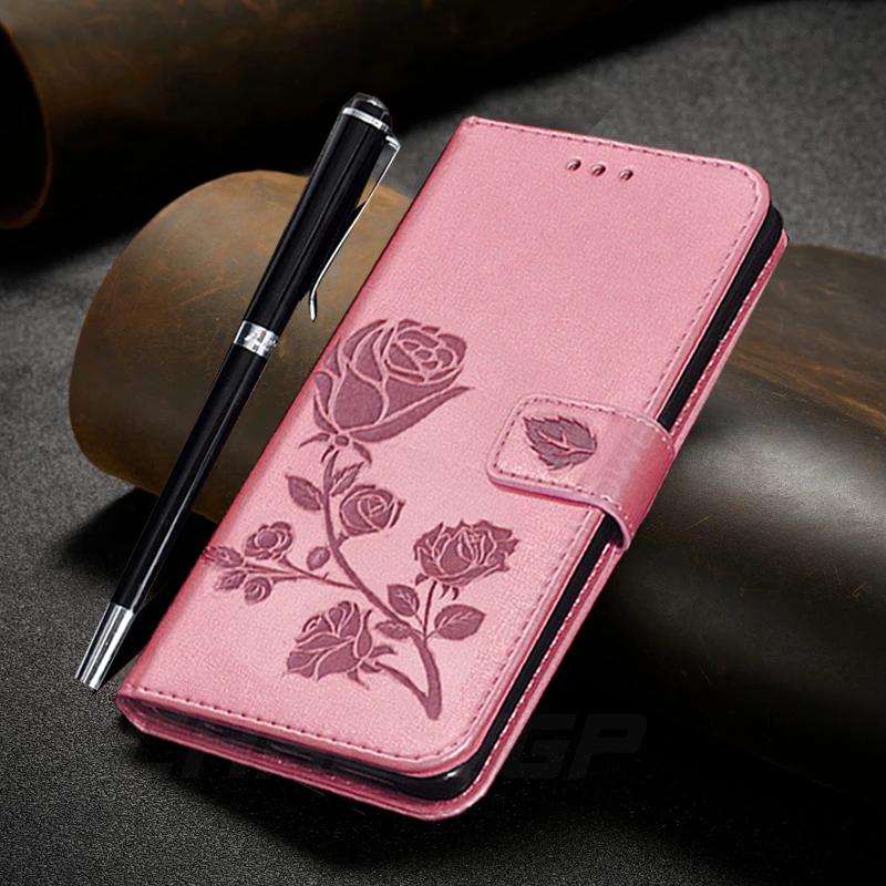 Ledertasche für Samsung Galaxy A12 Abdeckung Rose Blume magnetische Flip Brieftasche Fall auf für Samsung A12 5G Telefon Fällen für Samsung A 12 Abdeckung Fundas coque Samsung Galaxy A12 5G rose gold