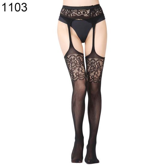 Dessous Sexy Hot Erotik Offener Schritt Babydoll Nachtwäsche Strapsstrumpfhose Durchsichtige Strumpfhosen Strümpfe