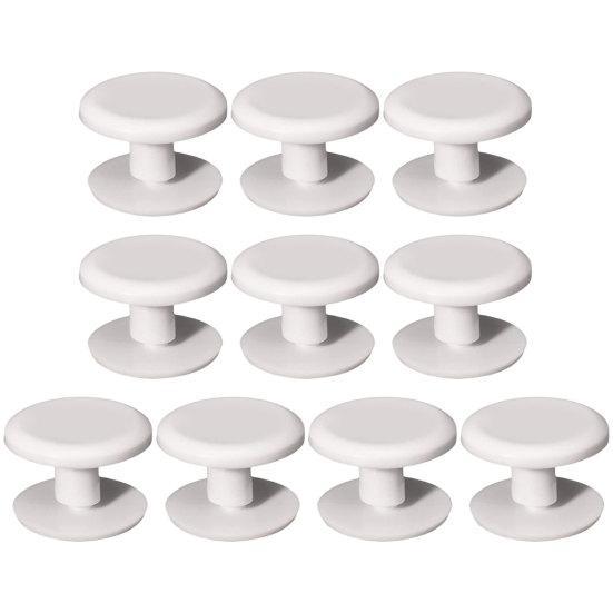 10 Stück Nieten für Strandtaschen, einfache Installation, stabile Befestigung, Ersatz für Plastiktüten-Nieten, Ersatznieten, Haushaltswaren 10 pcs