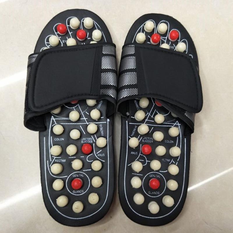 Massagesandalen und Hausschuhe Akupunktur Fußgesundheit Schuhe Massagegerät 44/45