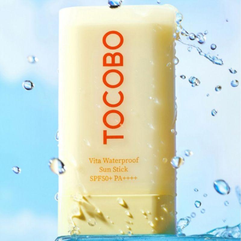 TOCOBO Vita Wasserdichter Sonnenschutz-Stick SPF50+ PA++++ Wasserdichter Vitamin-Sonnenschutz-Stick Tragbarer UV-Schutz 18 g