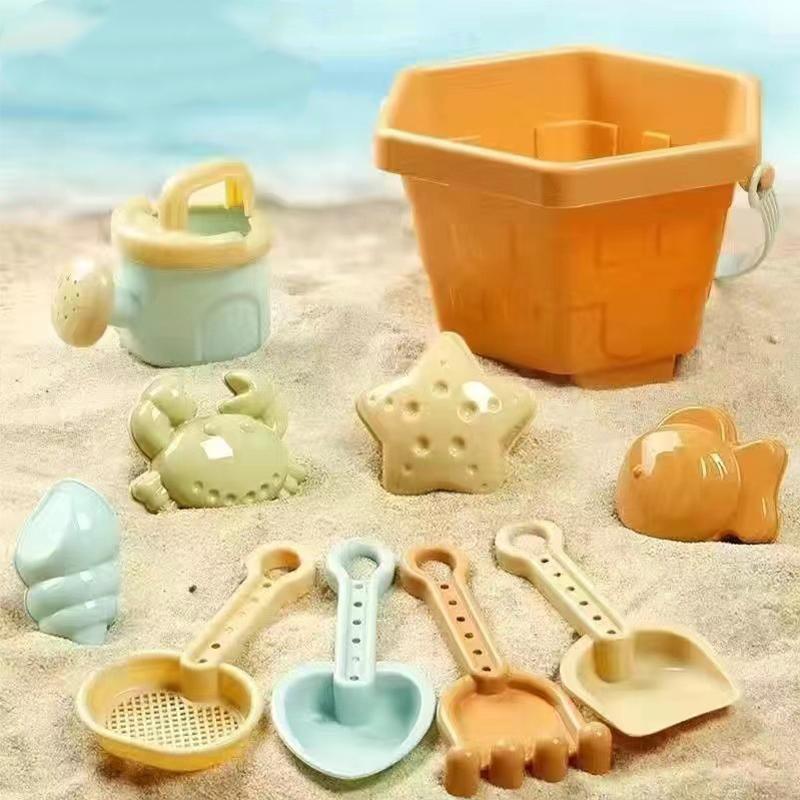 Kinder Outdoor Strand Spielzeug Spaß Schaufel Form Strand Eimer Set Lagerung Sand Graben Werkzeug Eimer Geschenk Kinder Sand Spielzeug sand