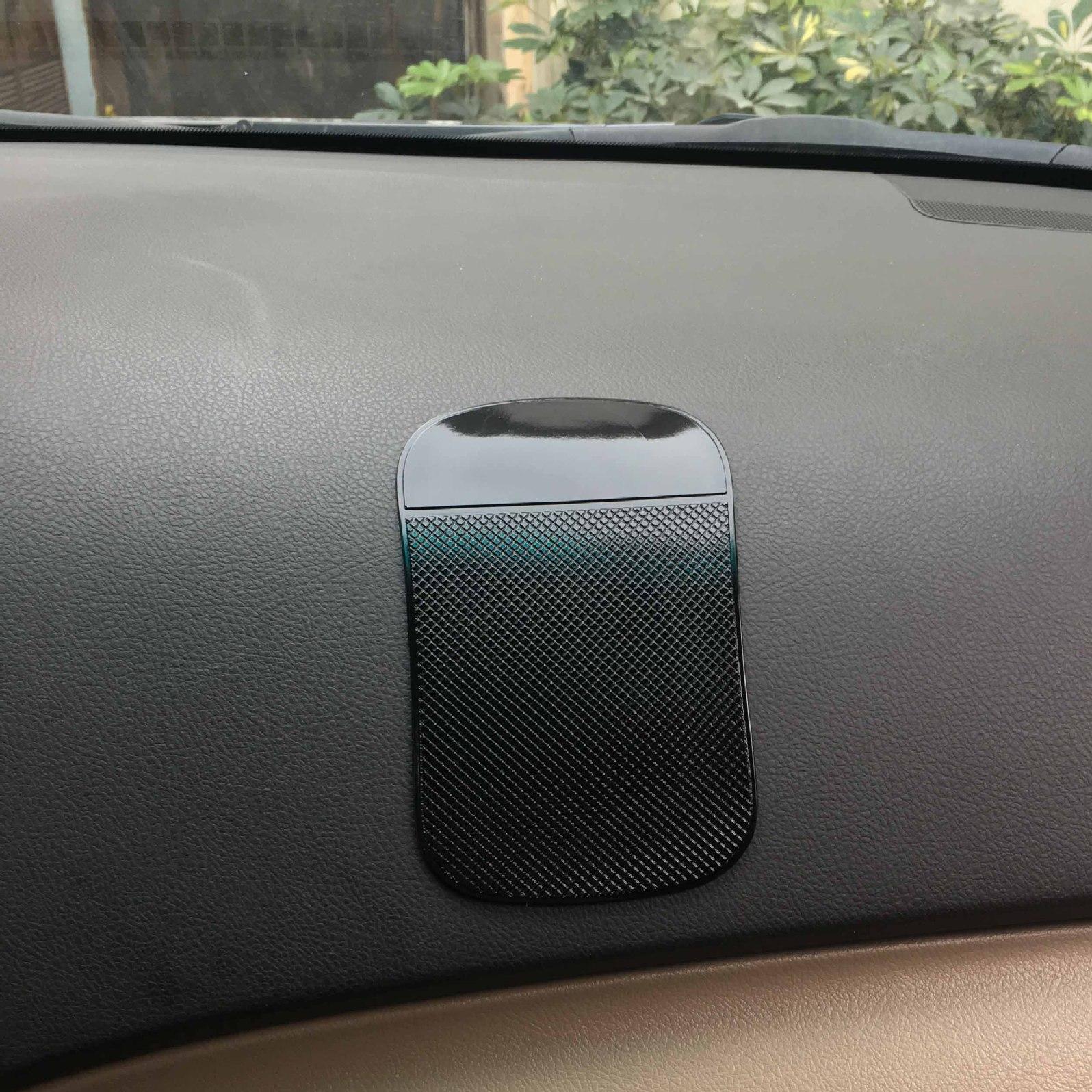 Auto Armaturenbrett Klebepad Silikongel Klebepad Antirutschmatte für Handy Autozubehör schwarz