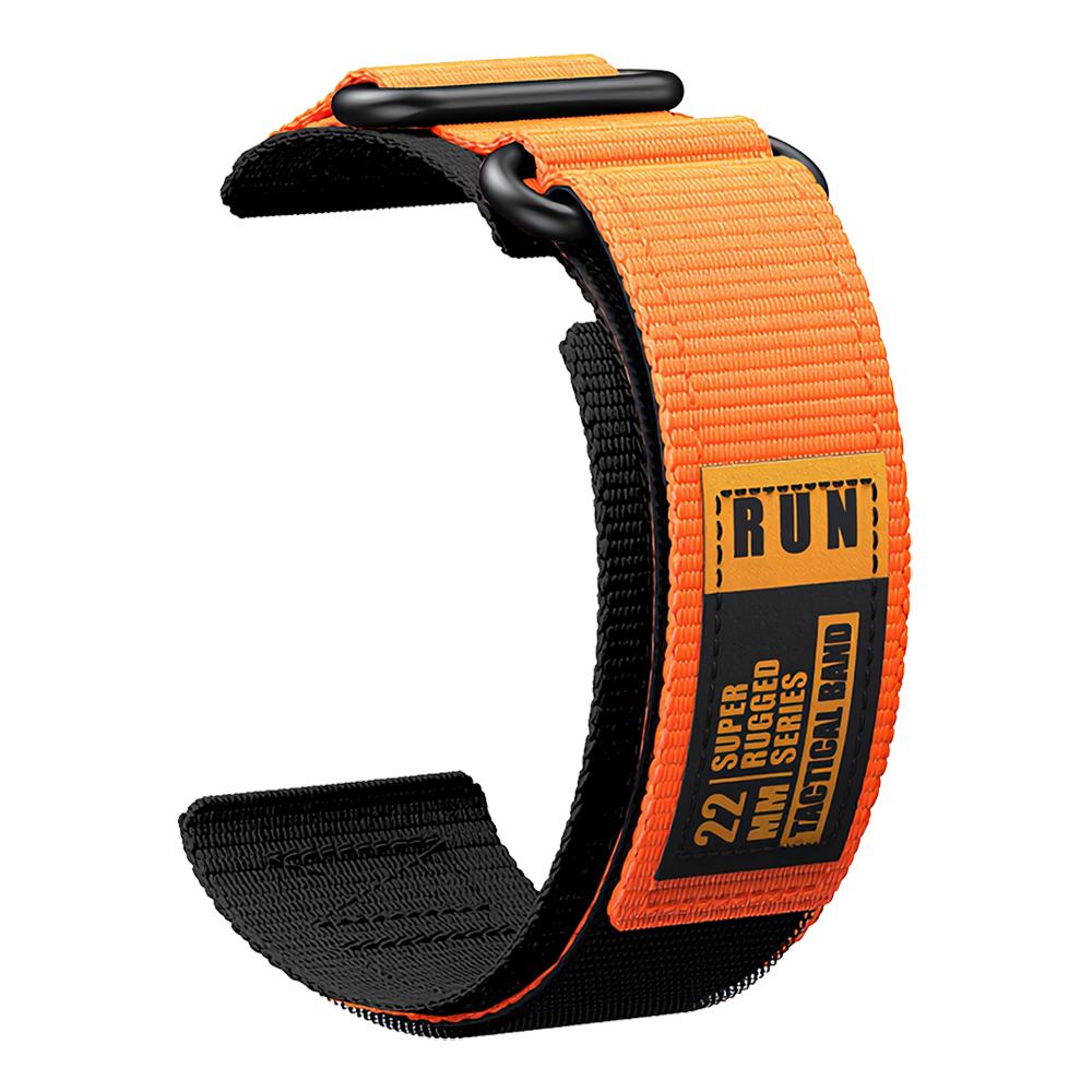 22mm Klettverschluss Nylon Uhrenarmband für Suunto Vertical 2/RACE S/Run/Ocean Sport Ersatz-Armband für Suunto 5 9 Peak Pro 22mm