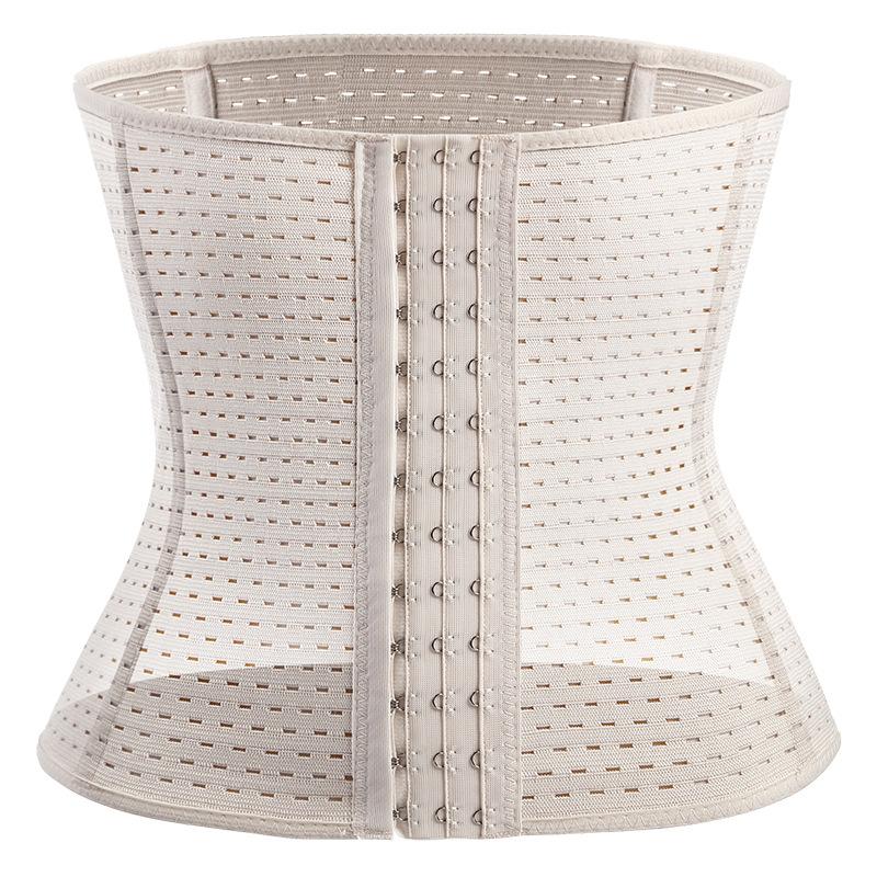 Männer Abnehmen Body Shaper Taille Trainer Trimmer Gürtel Korsett Für Bauch Bauch Shaper Bauch-steuer Fitness Kompression Shapewear XL beige