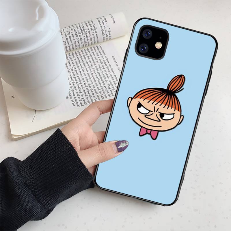 Süße M-moominS World Handyhülle für iPhone 11 12 13 Pro Max 5s 6s 7 8 Plus X Xr Xs Max Se 2020 13 Mini Hülle iphone 12 Mini
