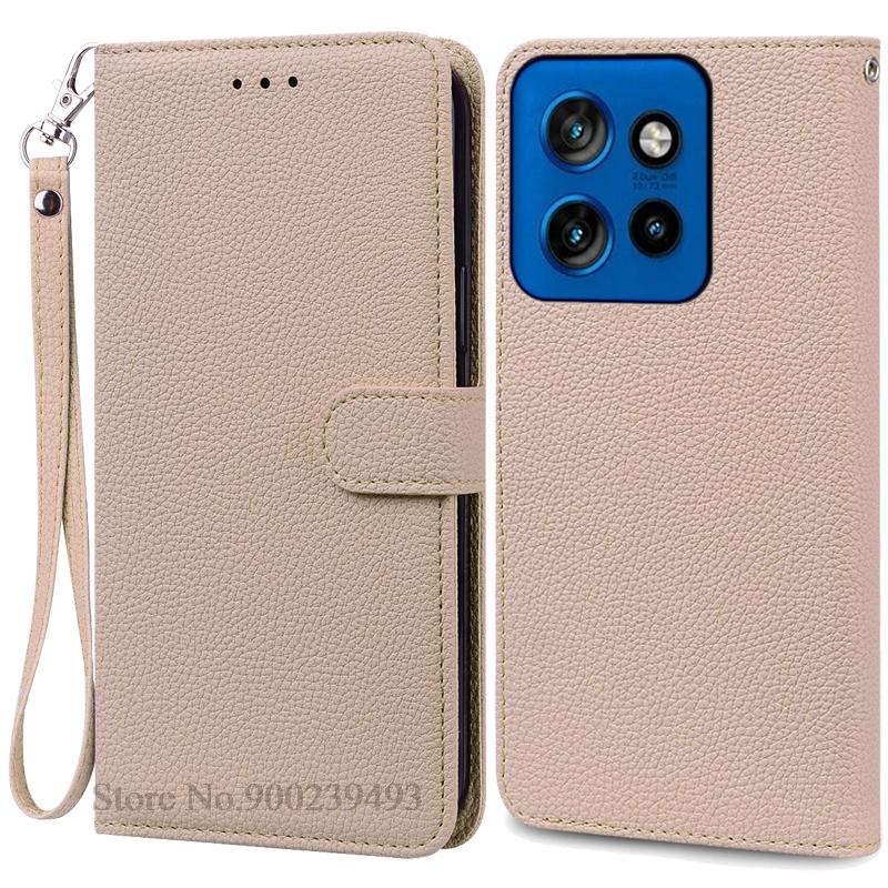 Für Motorola Edge 50 Neo Hülle Leder Flip Wallet Cover Für Moto Edge 50 Neo Hülle Flip Book Cover Telefon Coque Fundas Moto Edge 50 Neo