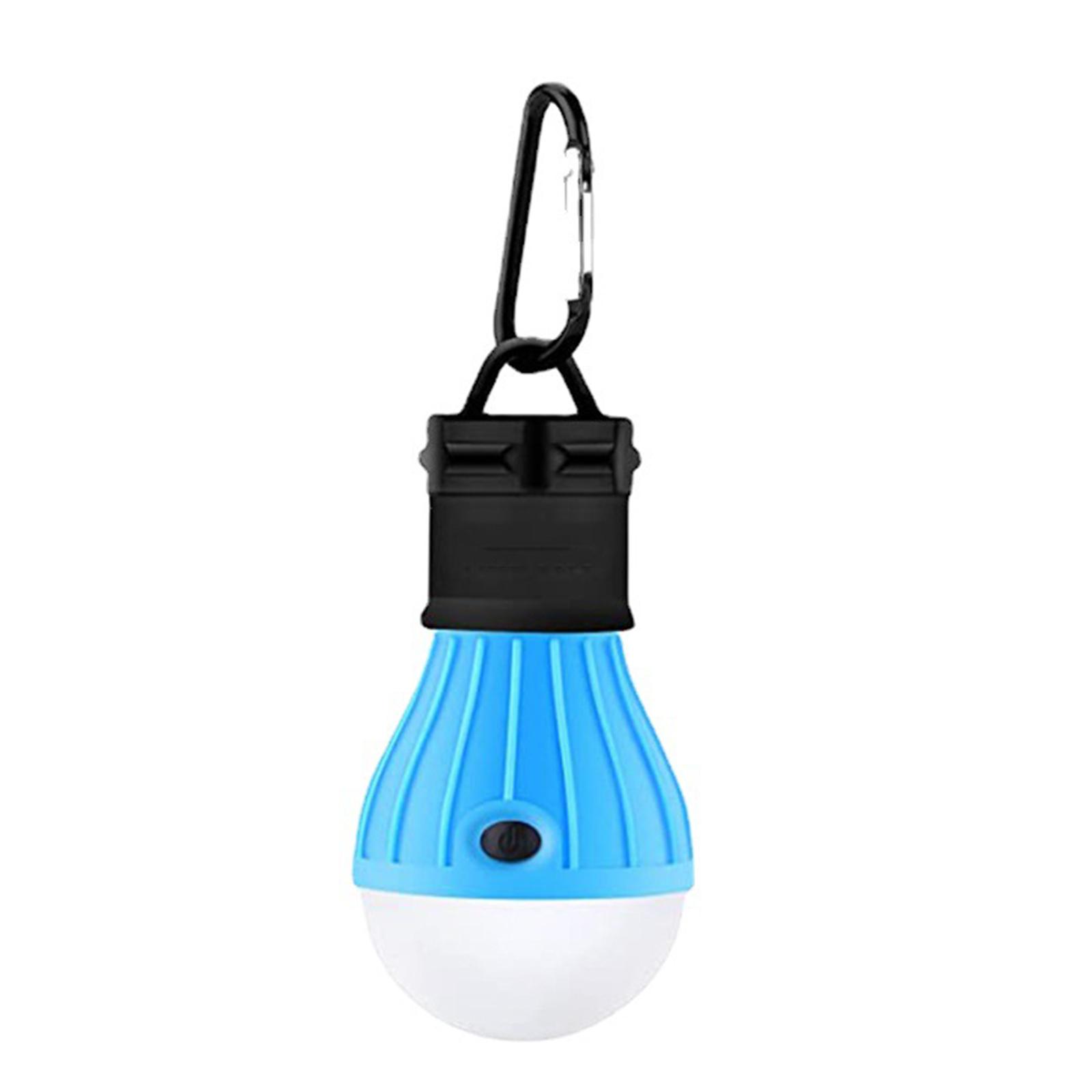 1PC Camping Glühbirne Tragbare LED Camping Laterne Camp Zelt Lichter Lampe Camping Ausrüstung und blau
