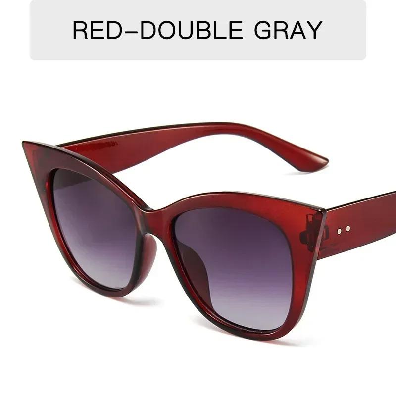 Mode Cat Eye Sonnenbrille Frauen Vintage Übergroßen Gradienten Sonnenbrille Shades Weibliche Luxus Designer UV400 Sonnenbrille