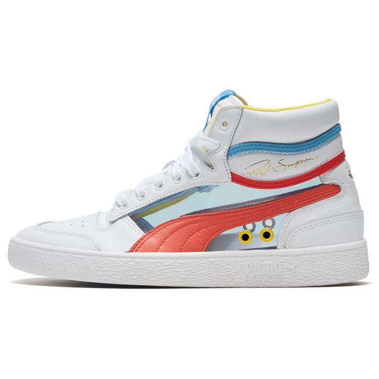 Puma Ralph Sampson Mid Glass Sneakers Unisex Sneakers Weiß 371582-02 37