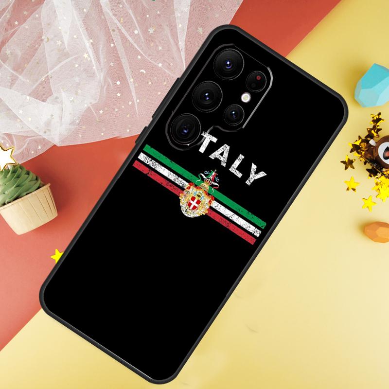 Italien Flagge Handyhülle Für Samsung Galaxy S26 S25 S24 S21 S20 S22 S23 Ultra S10 Plus S25 FE Hülle Coque Galaxy S26