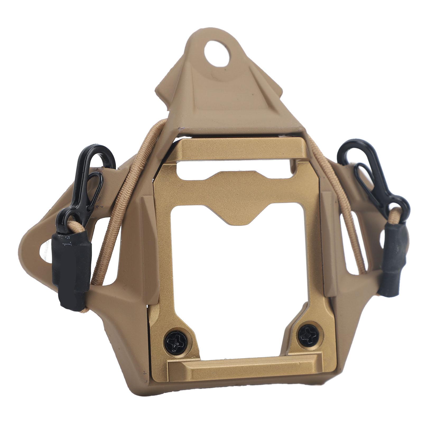 Helm NVG Montagehalterung Abdeckung Sportkamera Nachtsichtgerät Halterung Basis Aluminiumlegierung Helm NVG