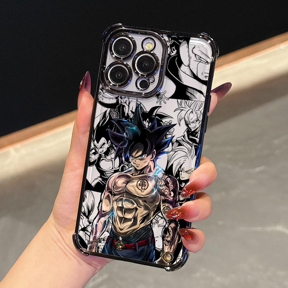 Goku Anime Dragons Balls Weiche Hülle Für iPhone 17 Pro 16 15 14 13 12 11 Pro Max Hülle 17 Plus 17E 16E 17Air Silikon Handyhülle iPhone 13 Pro