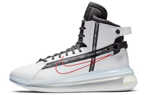 Nike Air Max 720 Saturn Weiß Schwarz Rot AO2110-100 42.5 gray