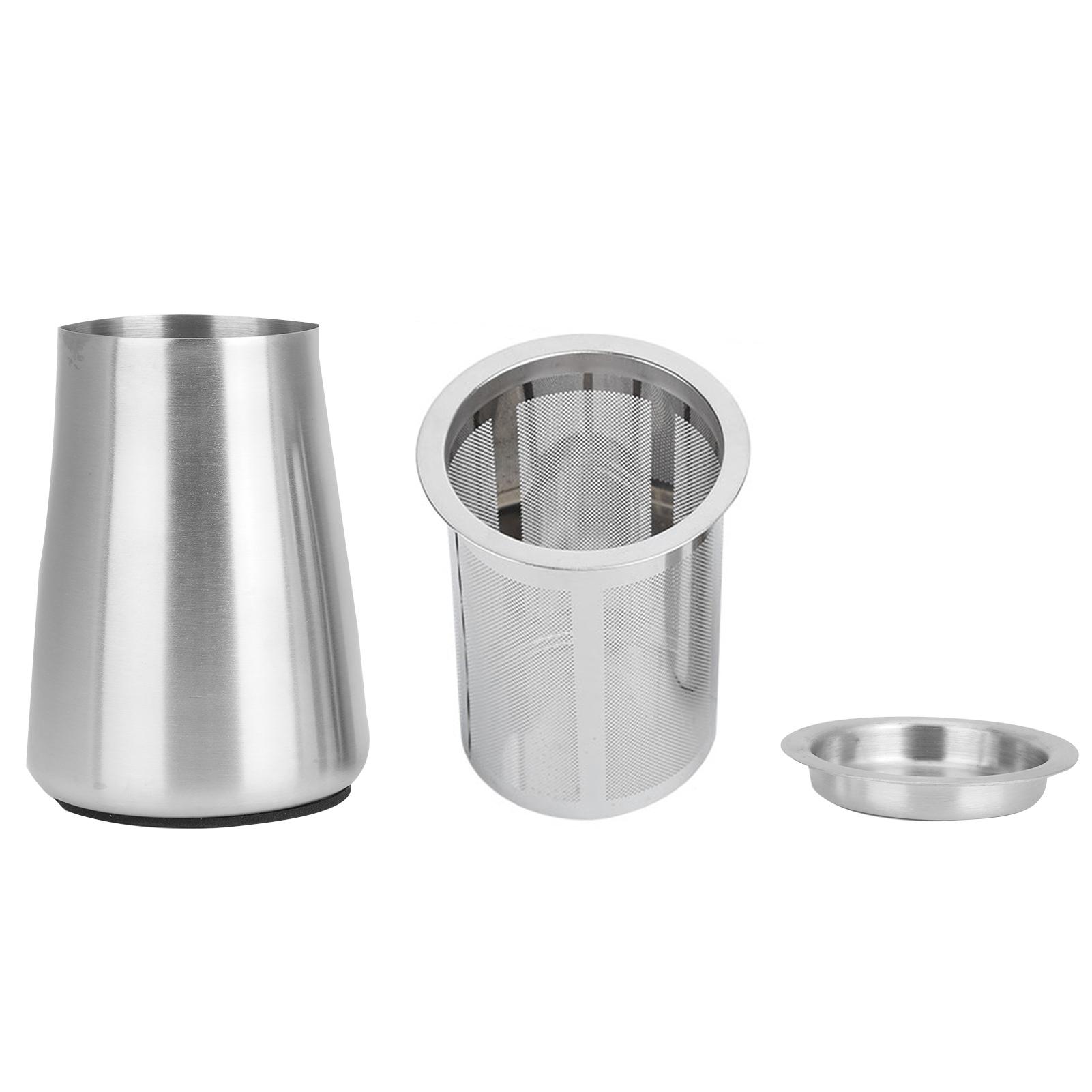 304 Edelstahl Feine Mesh Kaffee Pulver Filter Sichter Sieb Container Kaffee Zubehör