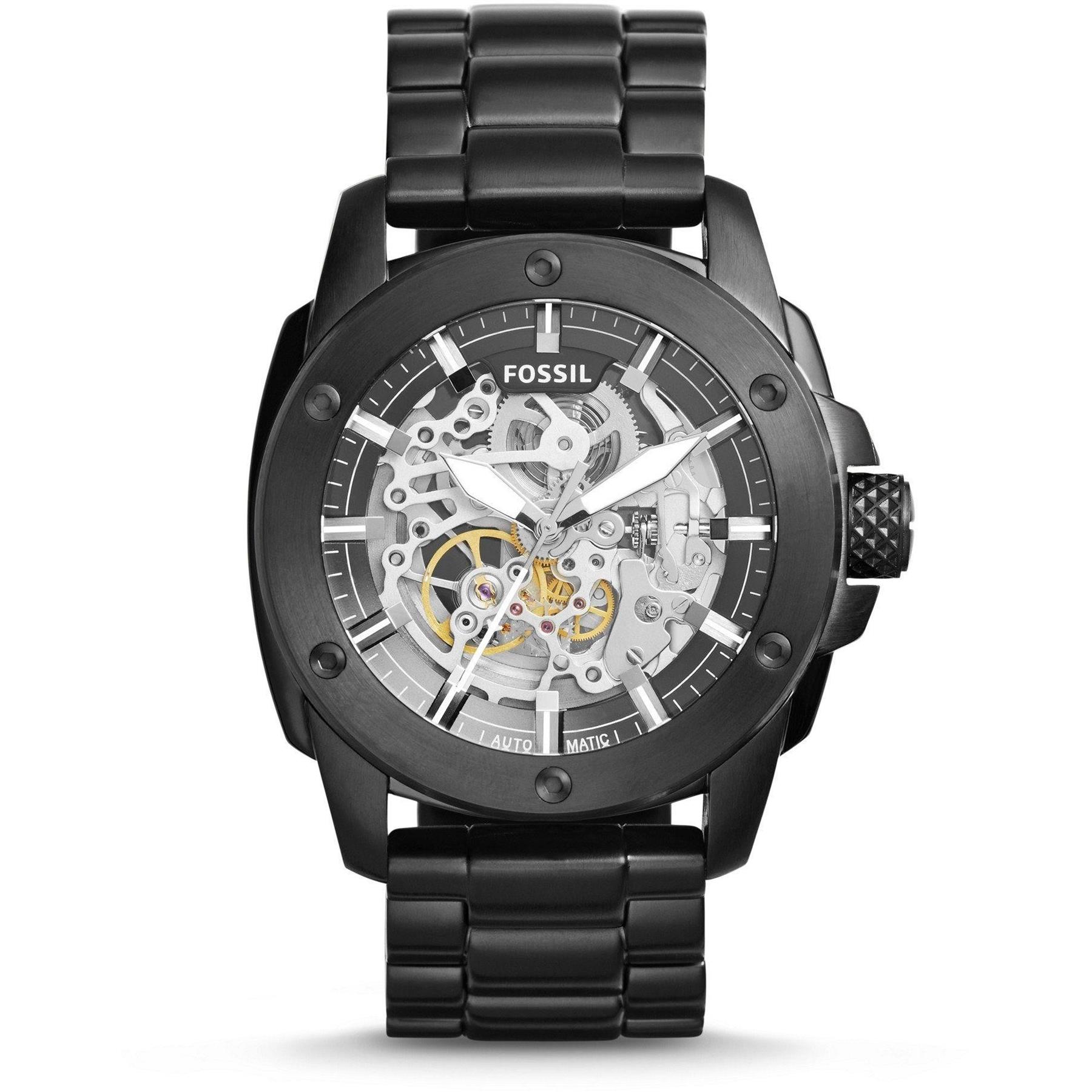 Fossil ME3080 Moderne Maschinen-Herrenuhr 50 schwarz