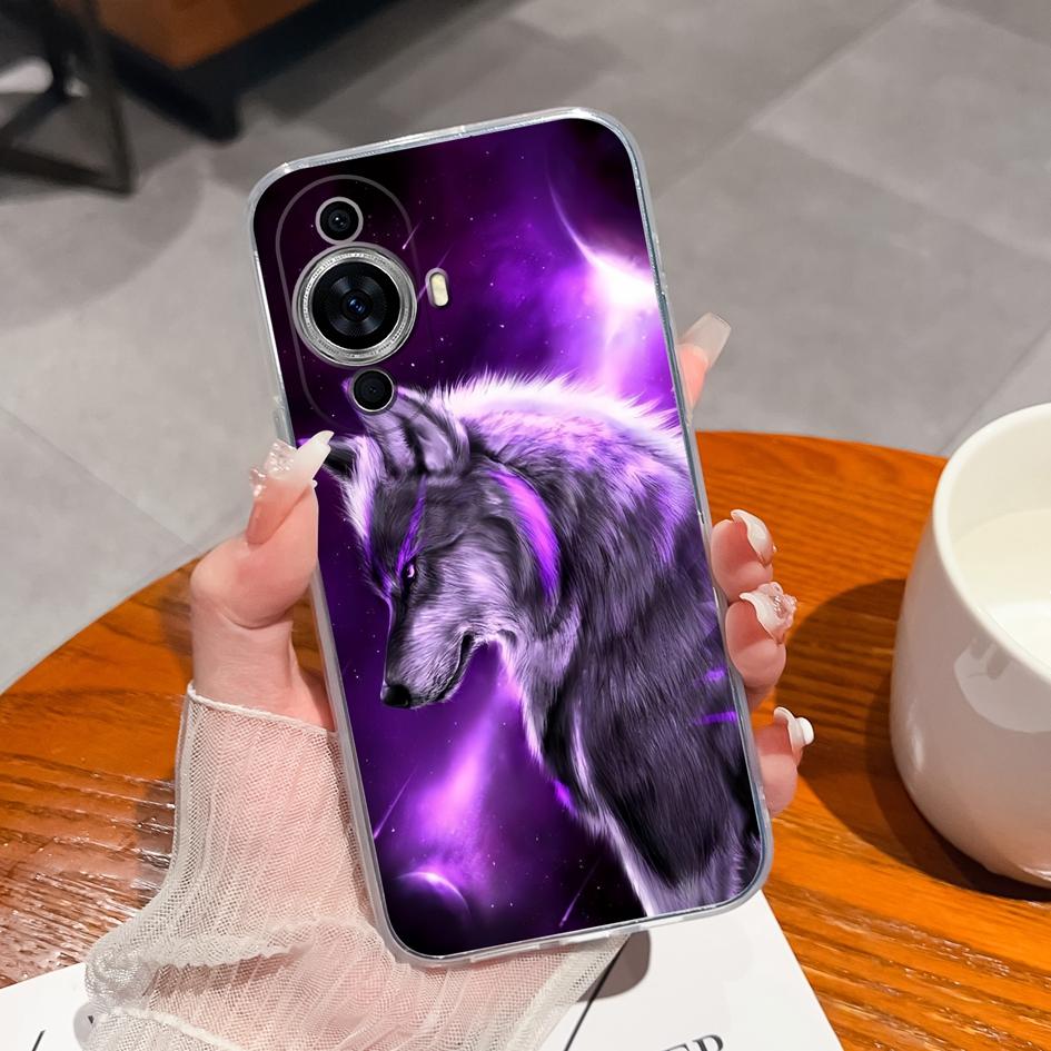 Hülle für Huawei P20 P30 P40 Lite P Smart 2019 Y9s P50 P7 P8 Handyhülle Sternenhimmel Displayschutzfolie Transparent Matt Weiches Silikon für Huawei Bumper Huawei P10 Lite
