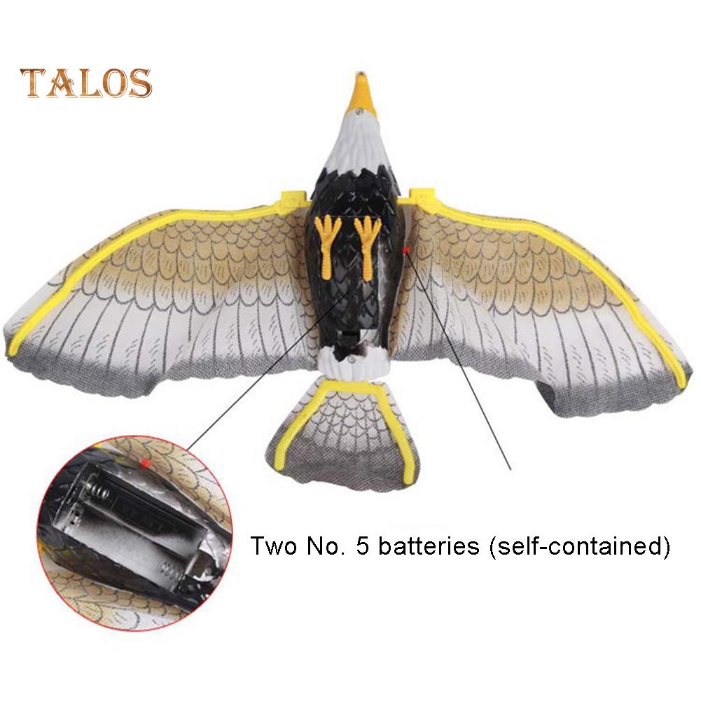 TH Flying Eagle Sling Schwebendes Vogelmodell mit LED-Sound, Kinderspielzeug, Geschenk