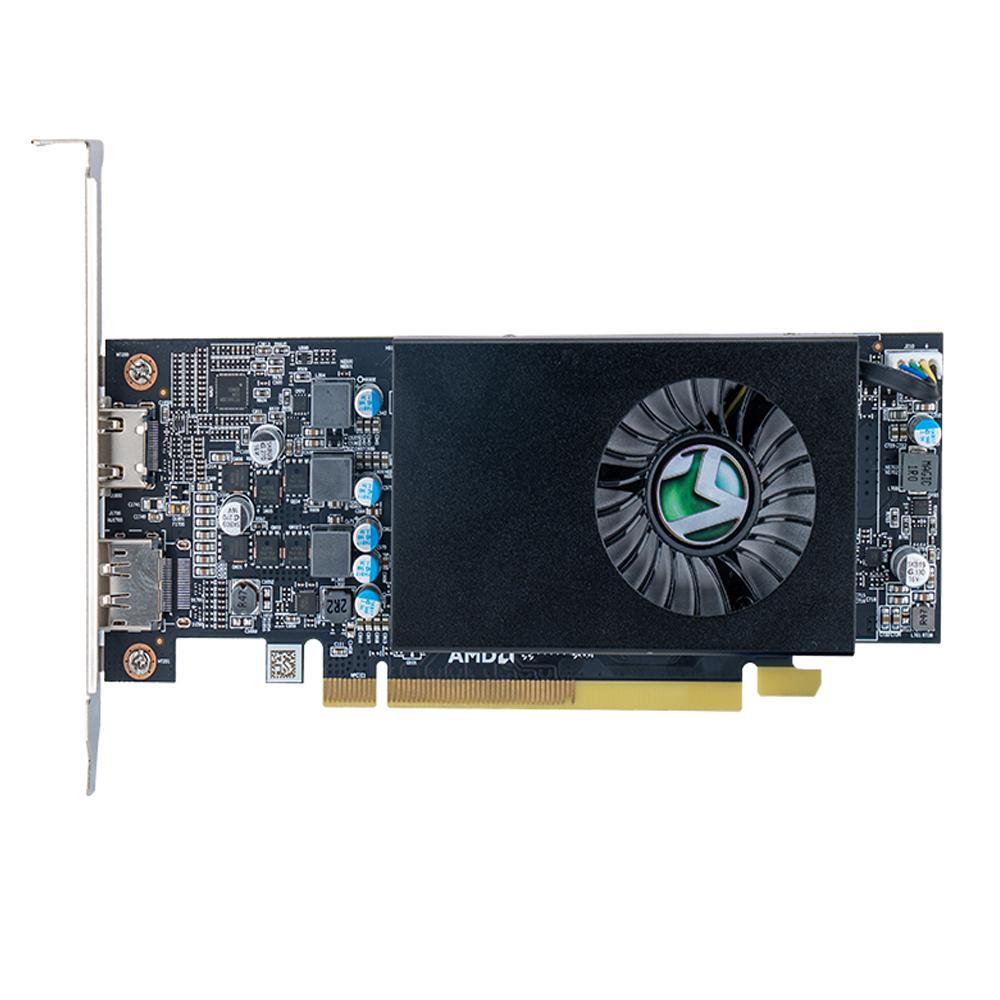 MAXSUN Grafikkarte AMD GPU Radeon RX 550 Transformers 4G GDDR5 128Bit 14nm Computer PC Gaming Grafikkarten DP+DVI Voll Neu graue