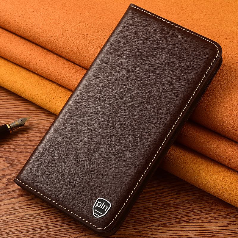 Flip-Schutzhülle aus echtem Leder für Samsung Galaxy A91/A72/A70S/A55/A54/A53/A52/A51. Galaxy A71 4G