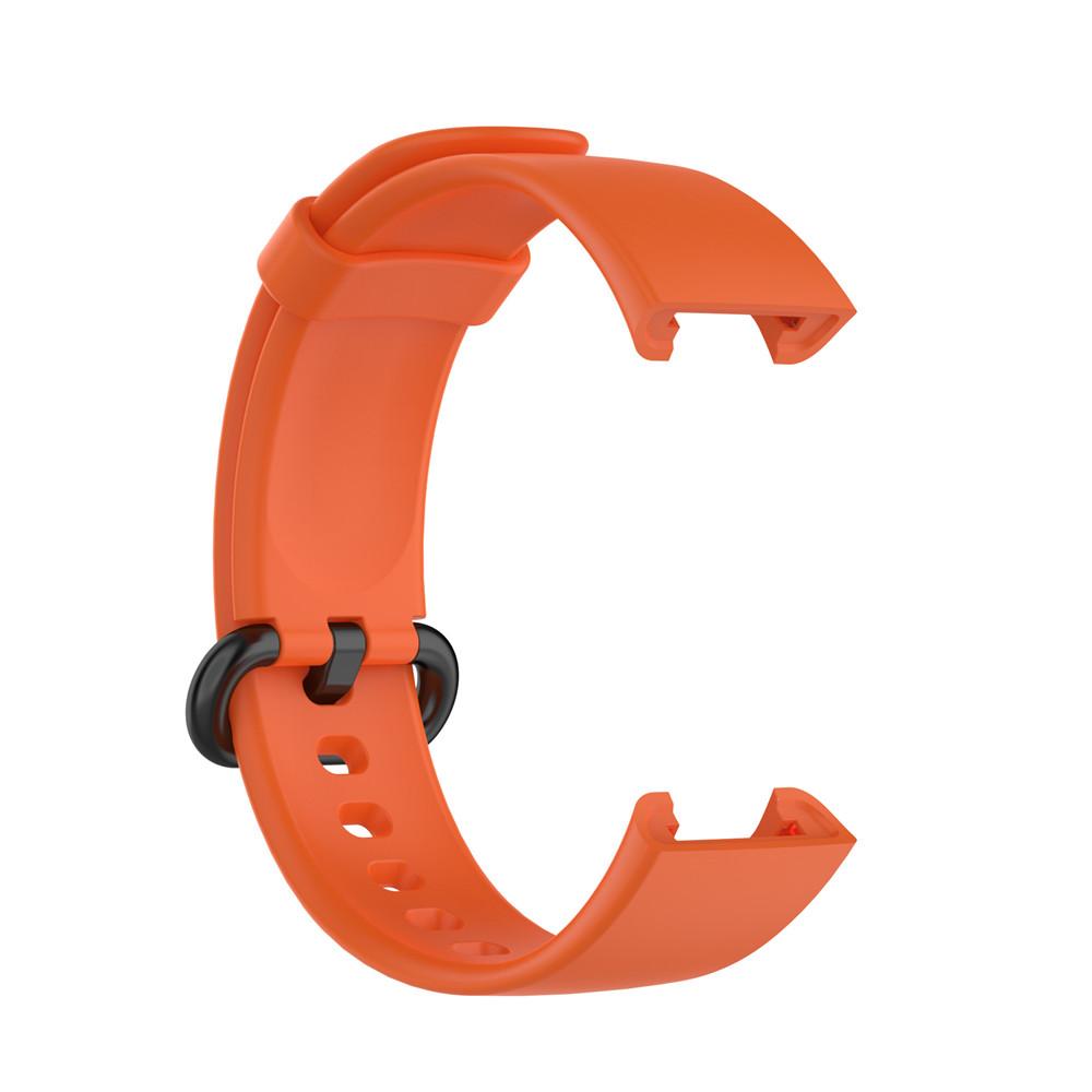 Ersatz-Armband aus Silikon für Xiaomi Mi Watch Lite, Redmi Watch 1 2 / 2 Lite / Mi Poco Watch, Smart Watch-Armband-Zubehör Mi Watch Lite/Redmi Watch orange