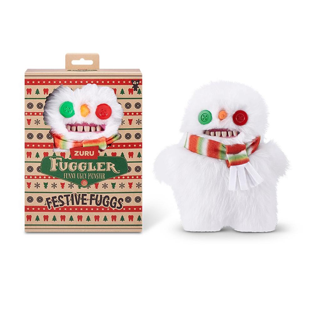 Fuggler Niedliches Monster Festival Serie Plüschtier Rentier Schneemann Weihnachten Lebkuchen Kawaii Lustig Trendig Plüschtier Puppe Geschenke