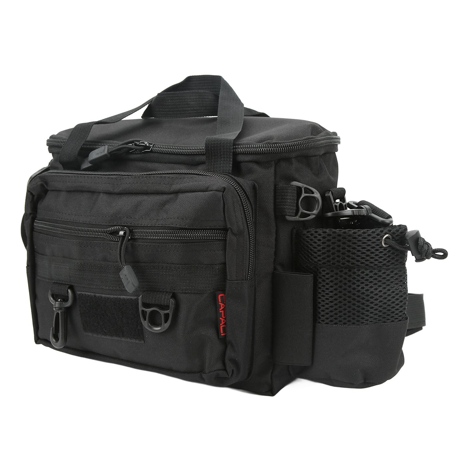 Angeltasche IPX4 Wasserdicht 23L Großes Fassungsvermögen 15KG Traglast Multifunktionale Angelausrüstung