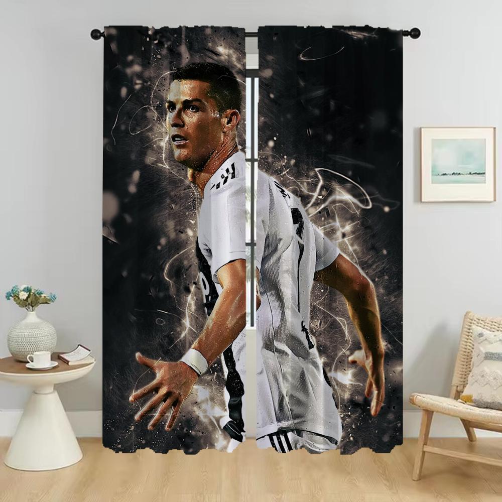 Vorhänge für Schlafzimmer Ronaldos Home Interior Vorhänge für Wohnzimmer Verdunkelungsvorhang Trennwand Halloween Dekoration Schattierungen W60xH90cmx2pcs-CL