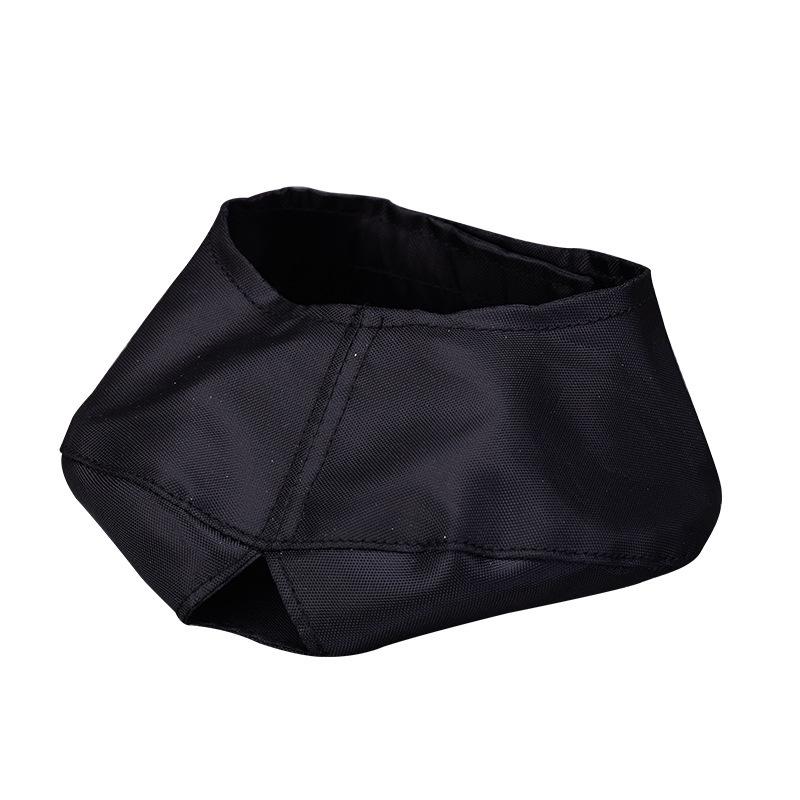 Katzen Anti-Biss-Maulkörbe Atmungsaktive Nylon-Schutzhaube Katzen Baden Pflege Anti-Kratz-Gesichtsmaske Pflegerhelfer Haustierbedarf Dekoration S schwarz