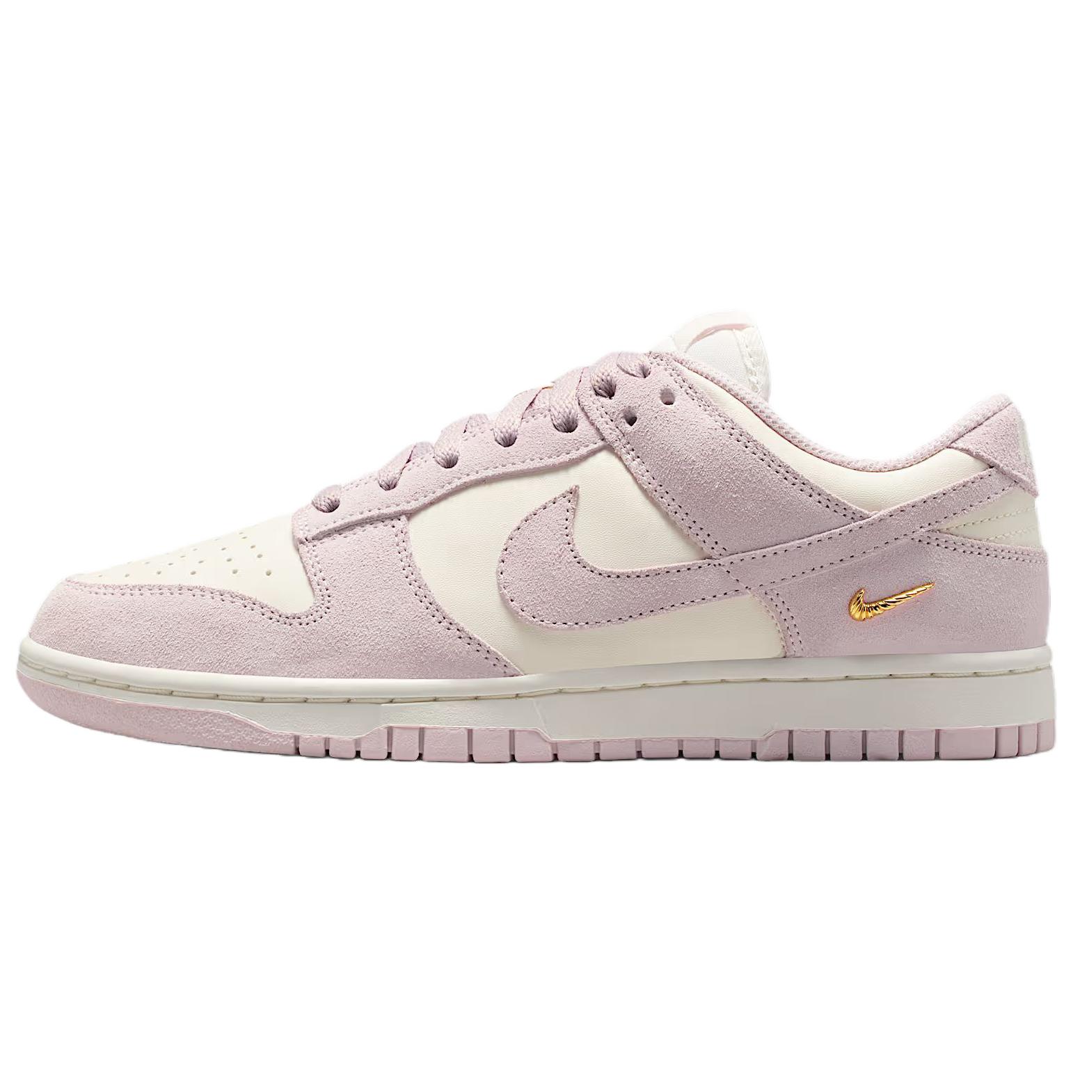 Nike Dunk Low Sail Pearl Pink Damen Sneaker Weiß Metallic-Gold IO4244-100 36.5