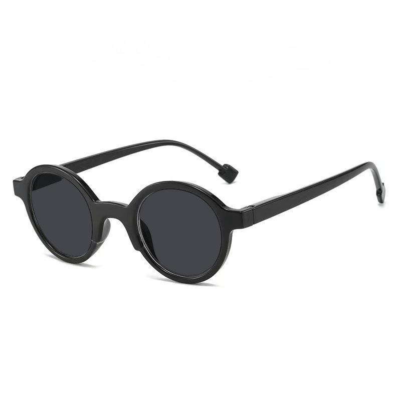 Retro Runde Rahmen Lesebrille Unisex Vintange High-Definition und Komfortabel Blaulichtfilter Presbyopie Brille Bis +4.0 4.0 schwarz