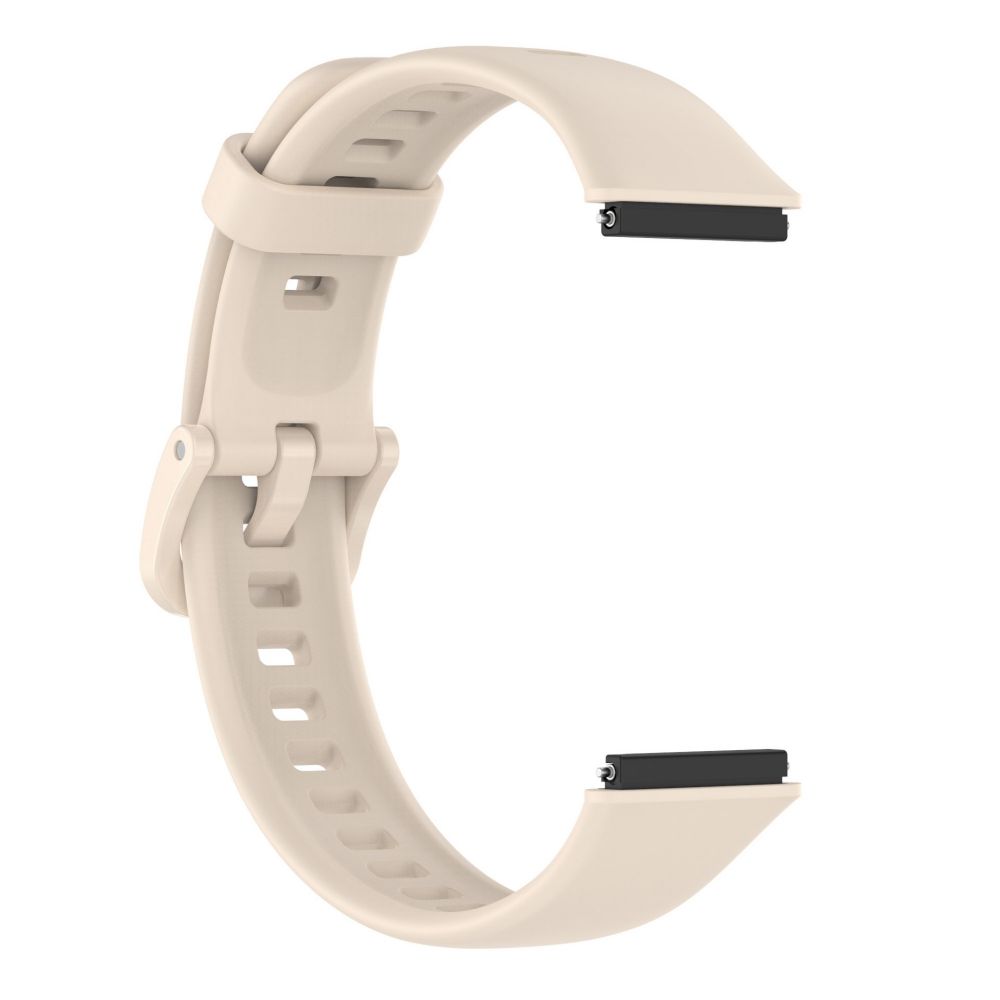 Silikon-Uhrenarmband für Huawei Band 7, Zubehör für das Armband, Silikon-Smart-Ersatzarmband, Correa-Armband für Huawei Band 7 For Huawei Band 7 beige