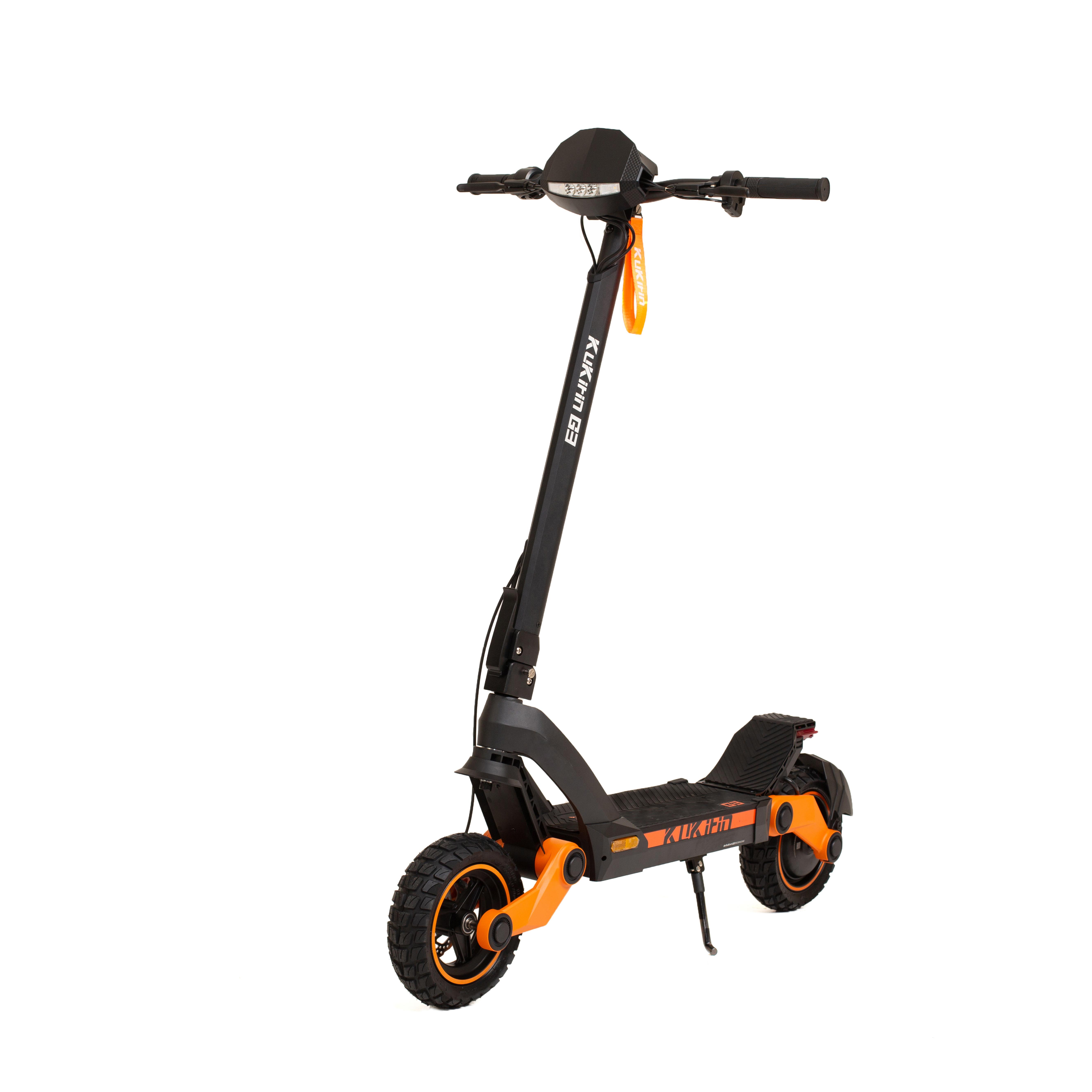 KuKirin G3 Outdoor Pendler Elektroroller Für Erwachsene 1200W Motor 52V18Ah Akku 10 Zoll Straßenreifen Offroad EScooter