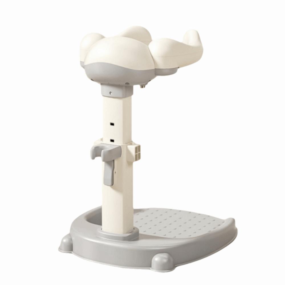 Rutschfester Baby-Steh-Duschständer Verstellbare Baby-Badehilfe Baby-Bade-Ständer Haushaltsgebrauch Bath Stand grey white
