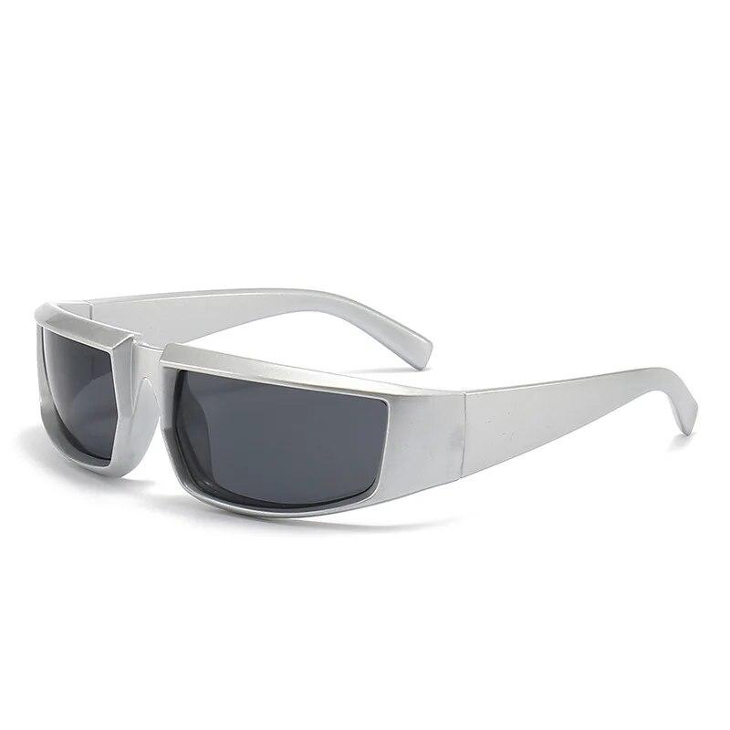 Grunge Y2k Punk Sport Sonnenbrillen für Frauen Männer Luxus Designer Vintage Sonnenbrillen Shades Damen Goggle UV400 Brillen
