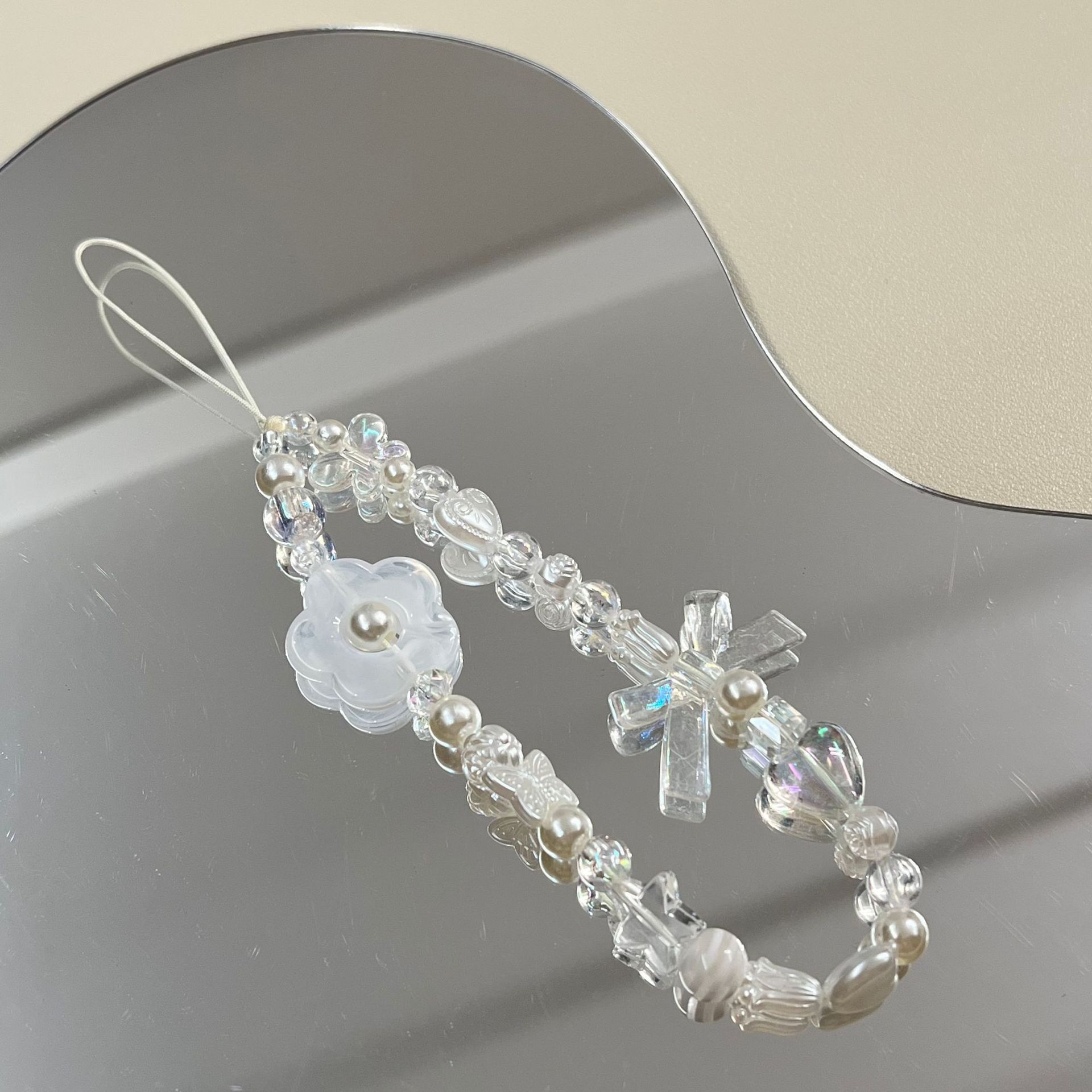 Handy Lanyard Handy Gurt Telefon Kette Anhänger Candy Telefon Fall Seil Schmuck Schlüsselanhänger für Samsung Huawei iPhone Xiaomi