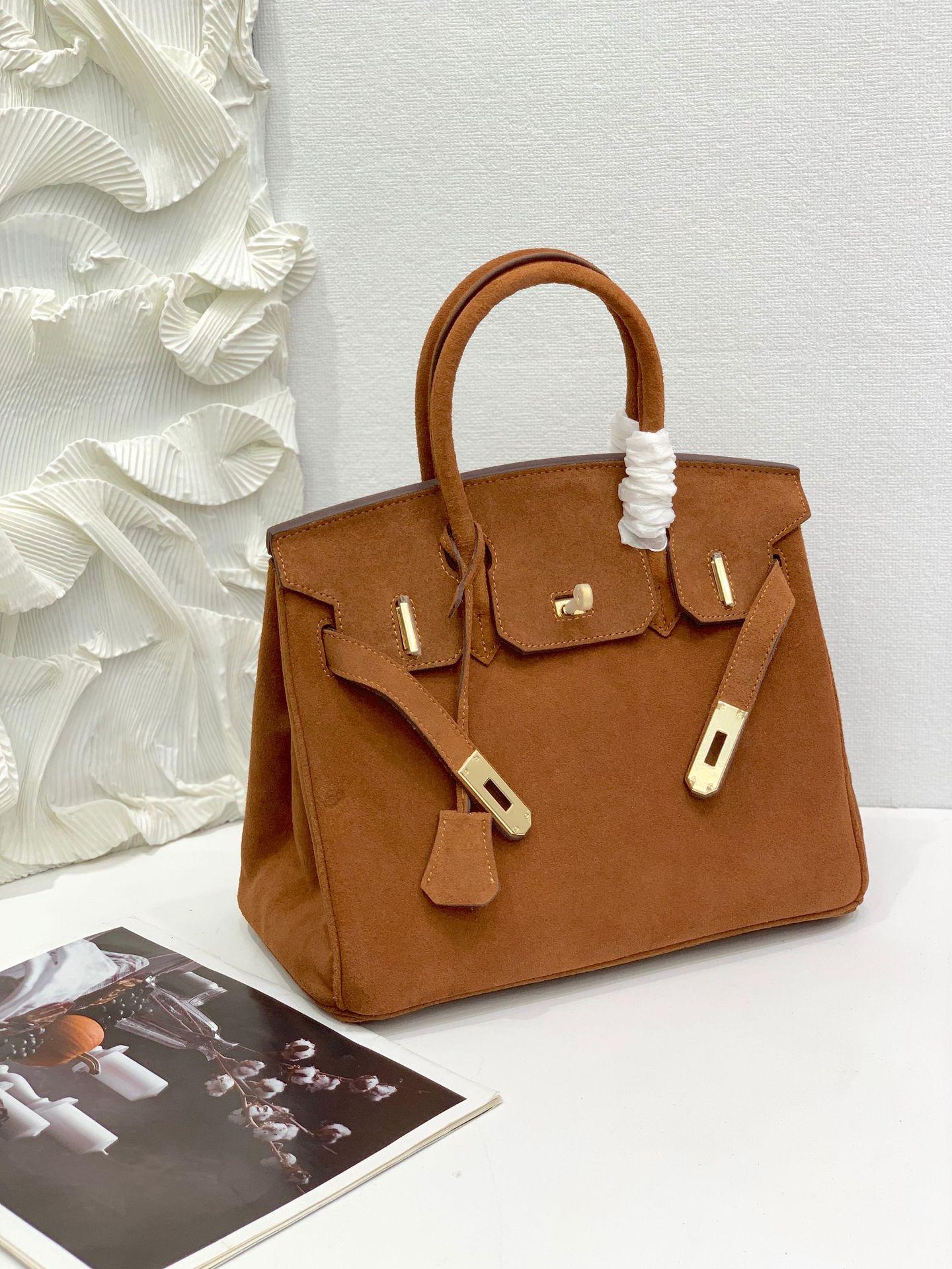 Und Platin Tasche Limited Edition Matte Leder Casual Leder Handheld frauen Tasche Mode H Tasche Mode frauen Tasche 30x16x23cm