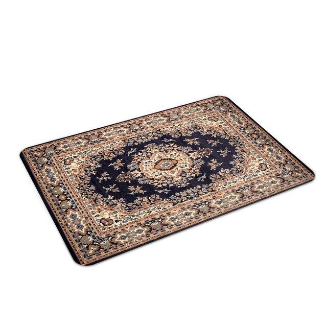 Fußmatte im Perserteppich-Stil, Fussmatte, Heimdekoration, Badezimmerdekoration, Zubehör, Fußmatte, Teppiche, Teppich, Toilette, rutschfeste Teppiche 40X60CM