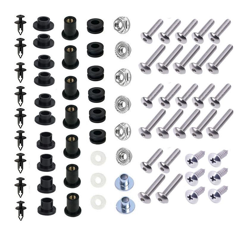 Verkleidung Bolzen Kit Für Honda CBR1000RR 2006-2007 1 Set Motorrad Verkleidung Schrauben Kit Körper Schrauben Mutter