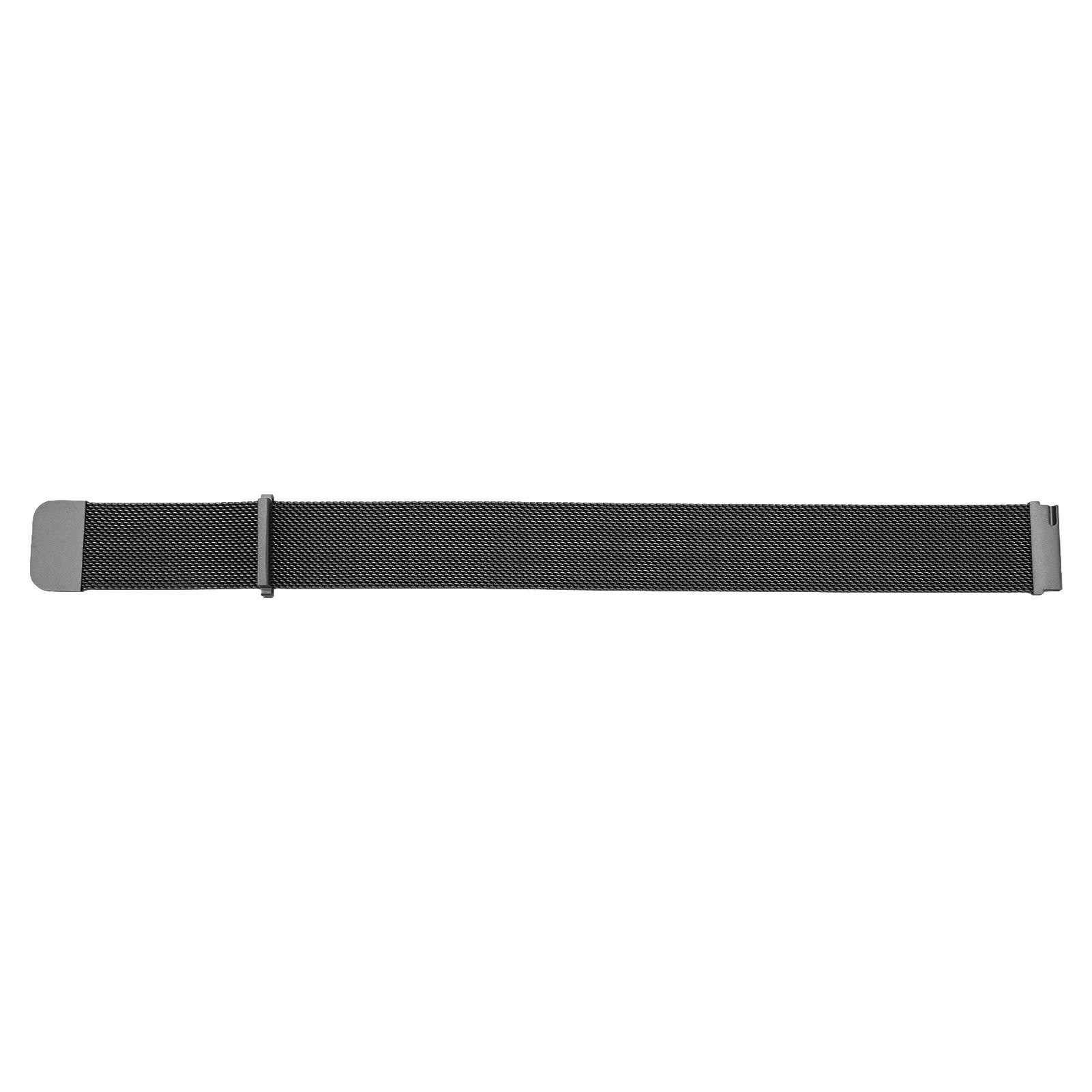20mm Metall Mesh Uhr Band Edelstahl Quick Release Allgemeine Uhr Strap für Galaxy Uhr für schwarz
