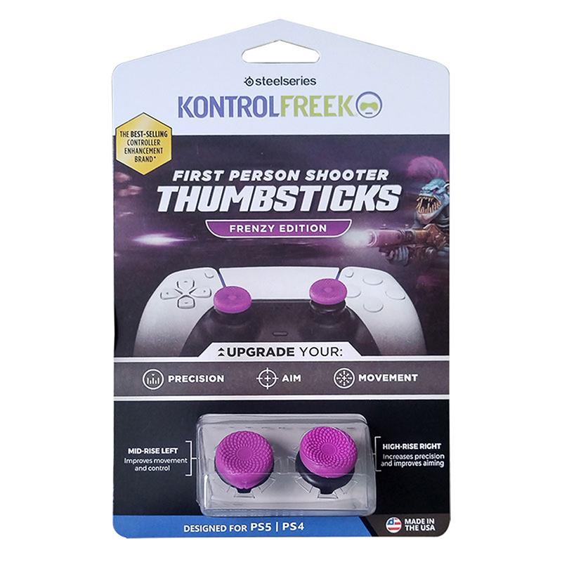 Freek Galaxy Fps Für Playstation Ps4 High-Rise Analogstick Ps5 Joystick Controller Performance Command Stick Spiel Silikonkappe violett