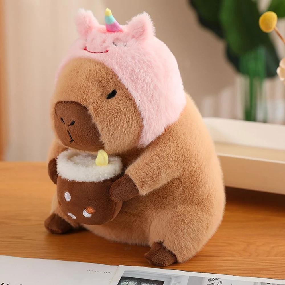 30cm Niedlich Hässlich Niedlich Wasser Meerschweinchen Plüschtier Crossdressing DIY Meerschweinchen Tierpuppe Für Kindergeburtstag Weihnachtsgeschenk 30cm brown