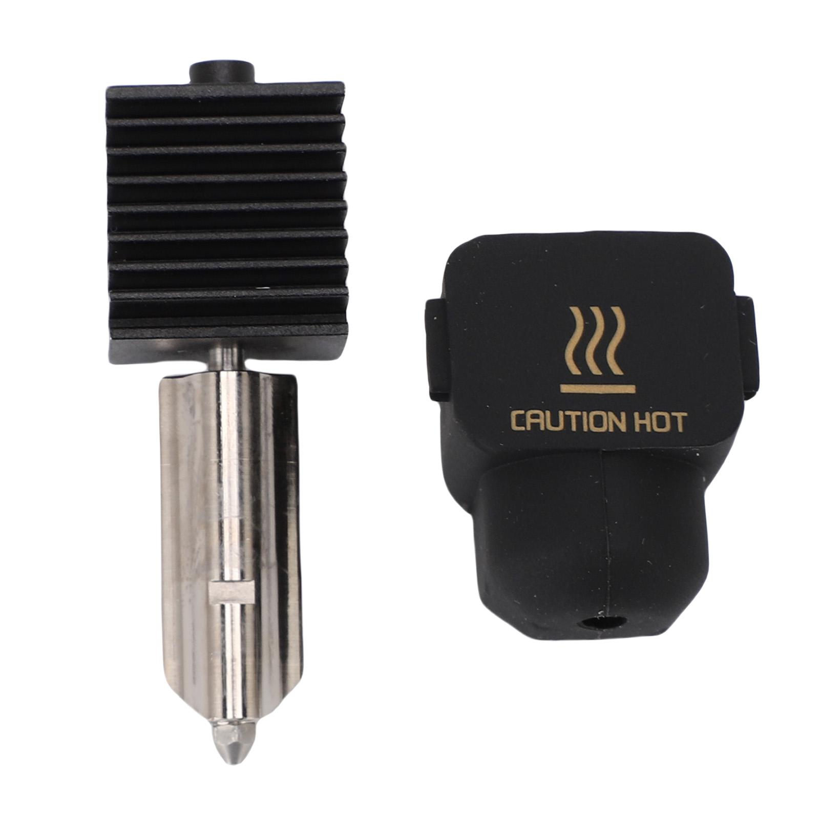 0,4 mm Stahldüse Hotend Kit 3D-Drucker Hot-End-Kit mit Schraubenschlüssel für A1 A1 Mini Drucker