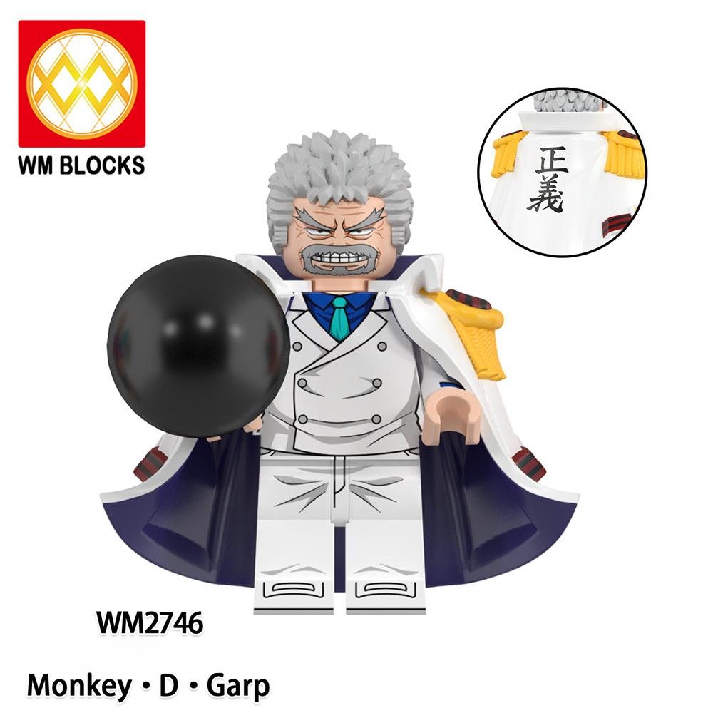 WM6187 Anime Bricks Kompatibel Actionfiguren Bausteine Spielzeug Geschenke WM2746 gray