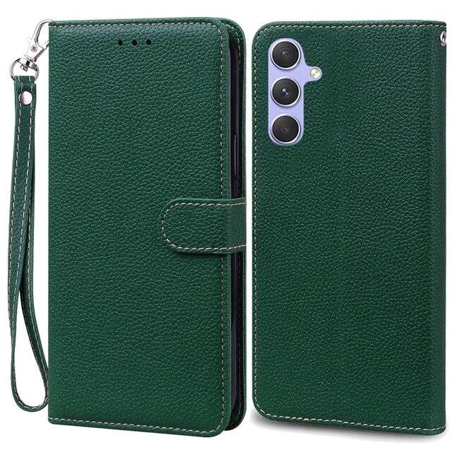 A24 A34 A54 A35 A55 A25 A15 A14 5G Fall für Samsung Galaxy A34 Fall Leder Brieftasche Flip Fall für Samsung A54 5G GalaxyA54 A04S A05S A35 Telefon Fällen For Samsung Galaxy A55