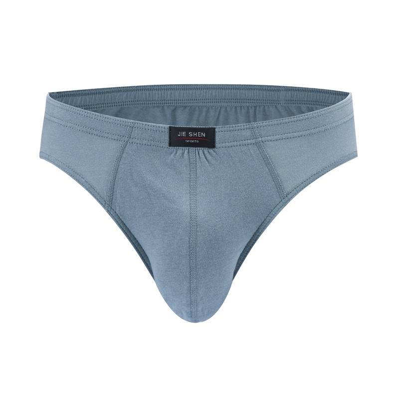 Herren-Slips aus 100 % Baumwolle, Übergröße, Herren-Unterwäsche, atmungsaktive Herren-Slips 3XL grün